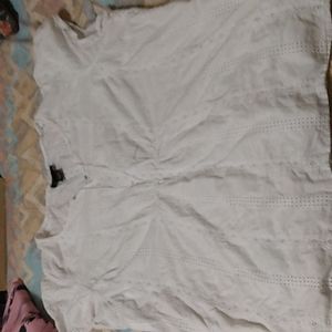 Lane Bryant plus sz white top